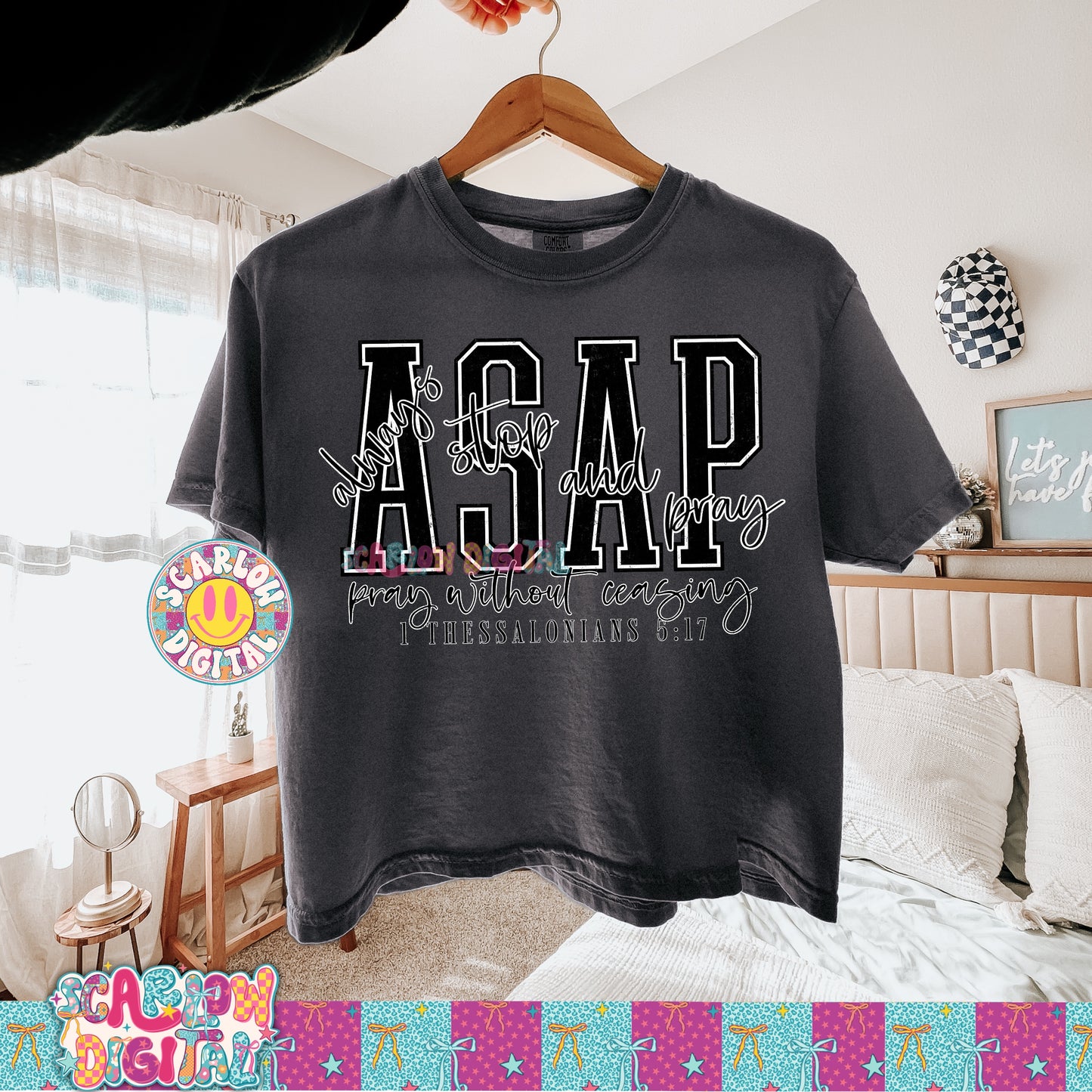 ASAP Always Stop and Pray PNG Digital Design