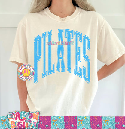 Pilates PNG Digital Design