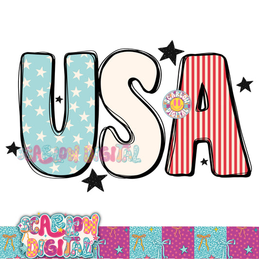 USA PNG Digital Design