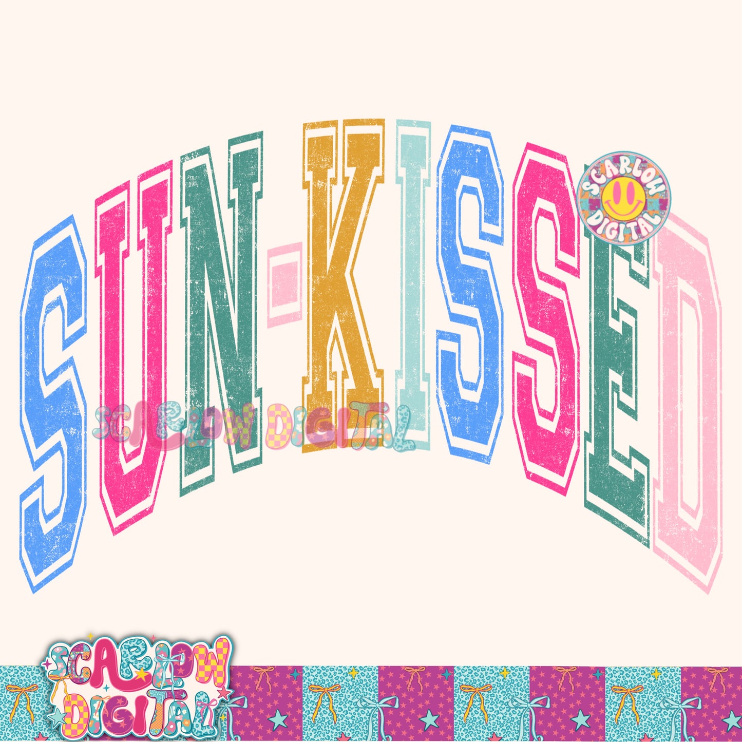 Sun-kissed PNG Digital Design