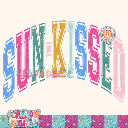 Sun-kissed PNG Digital Design