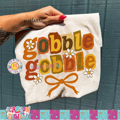 Gobble Gobble PNG Digital Design