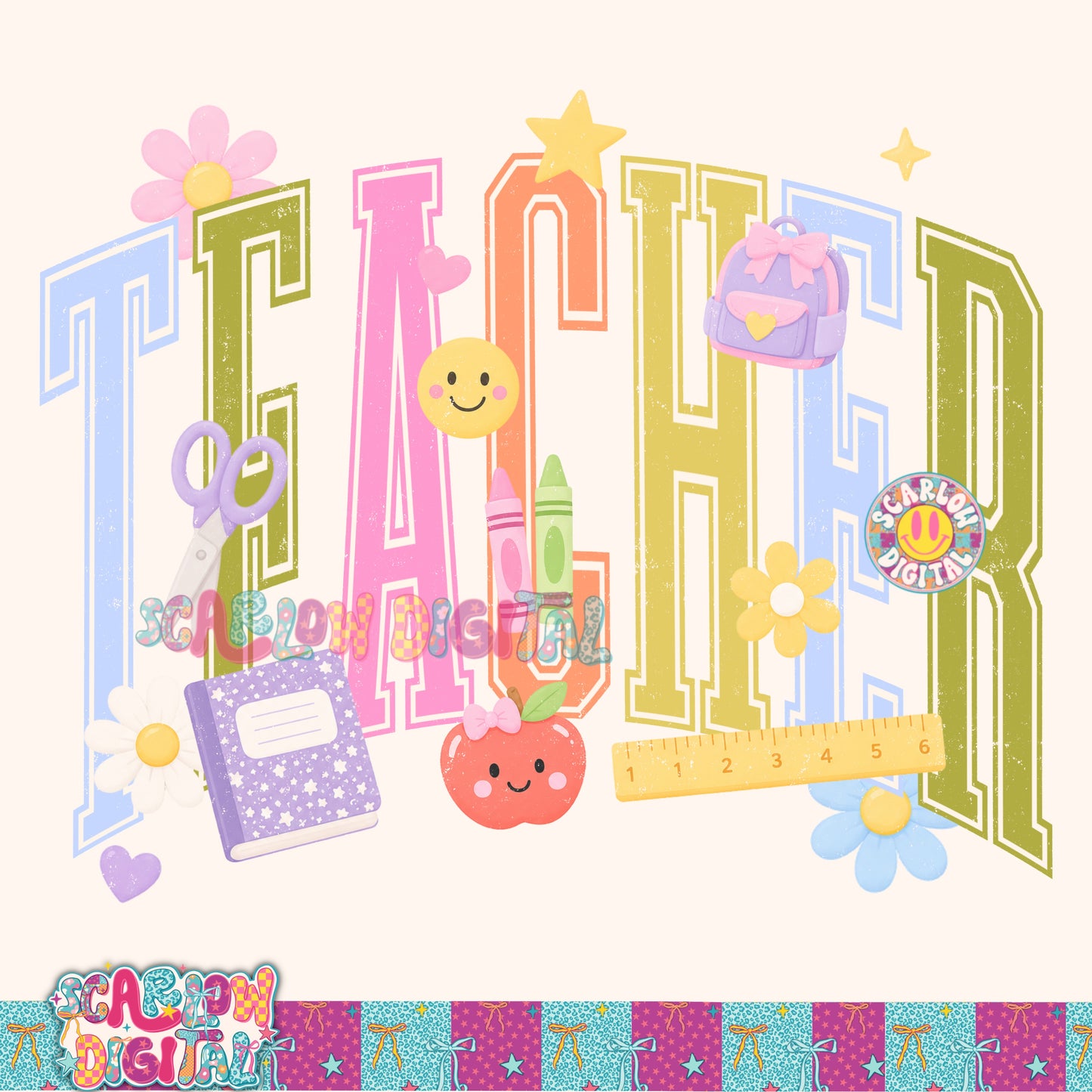 Teacher PNG Digital Design