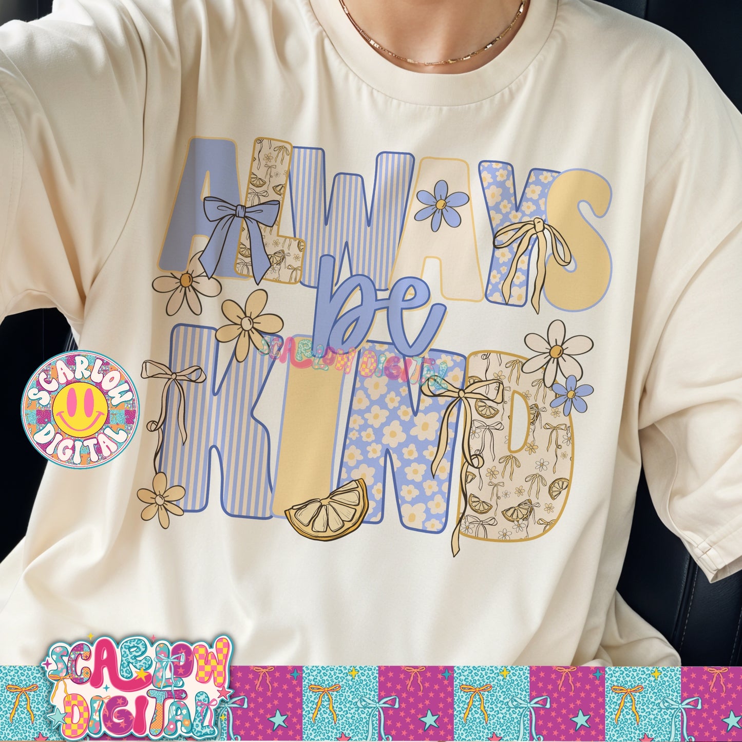 Always Be Kind PNG Digital Design