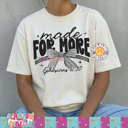 Made For More PNG Digital Design