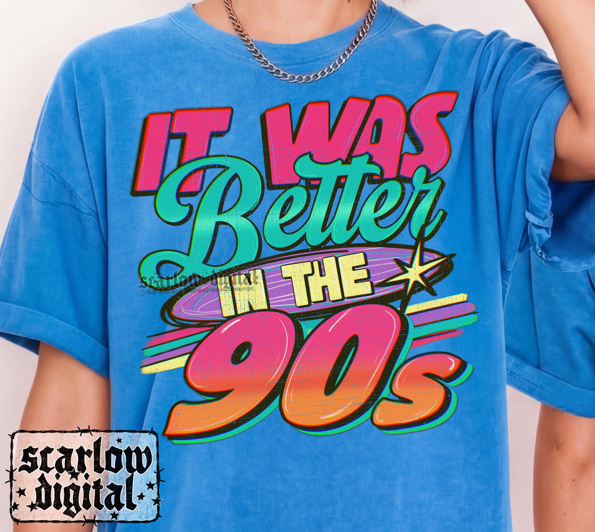 It Was Better in the 90s PNG Digital Design