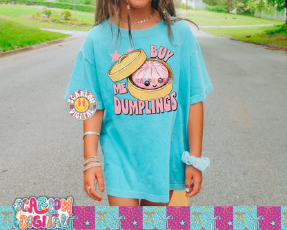 Exclusive - Only Available 6/30: Buy Me Dumplings PNG Digital Design