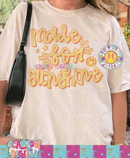 Made For Sunshine PNG Digital Design