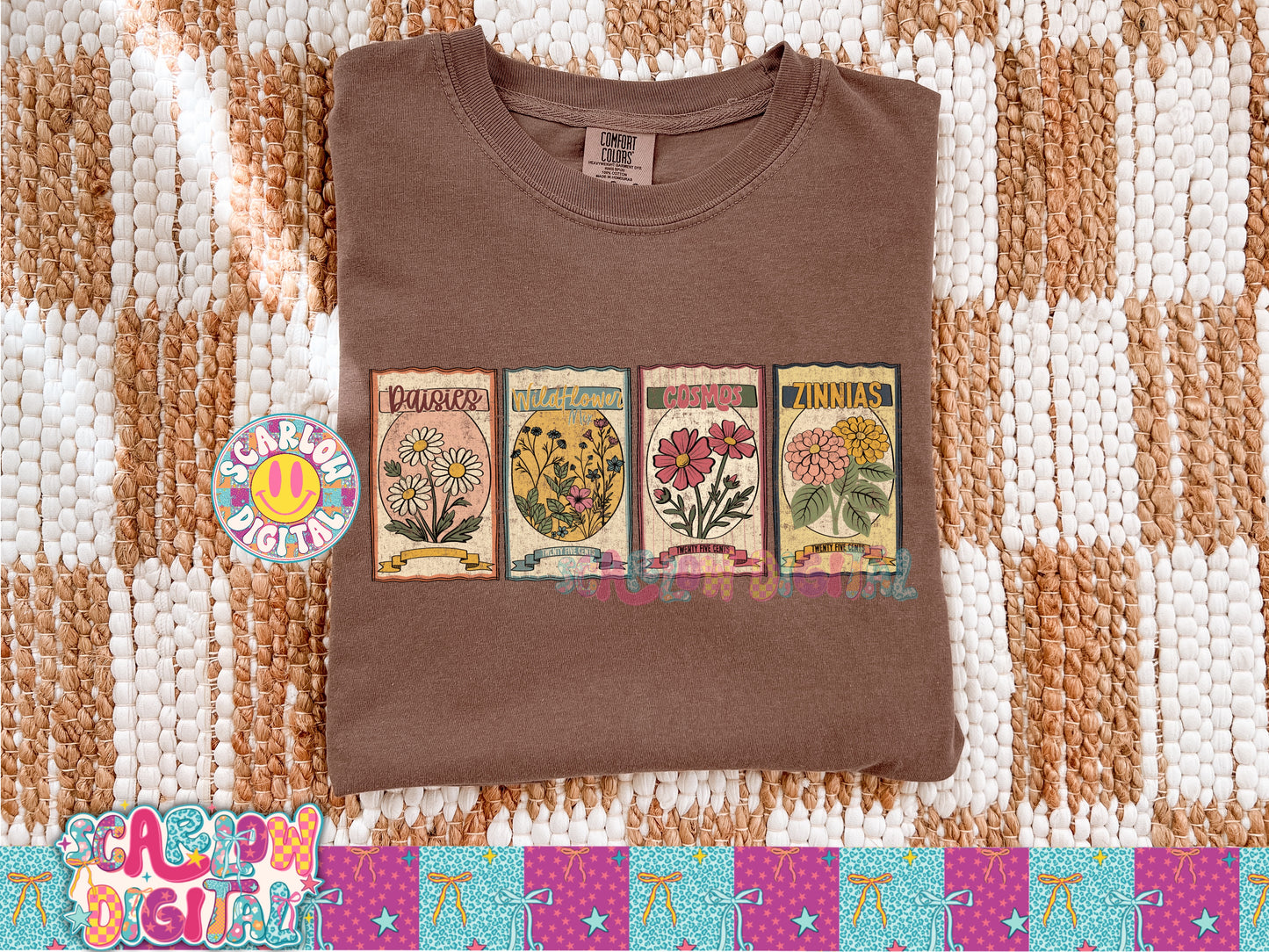 Flower Seeds PNG Digital Design