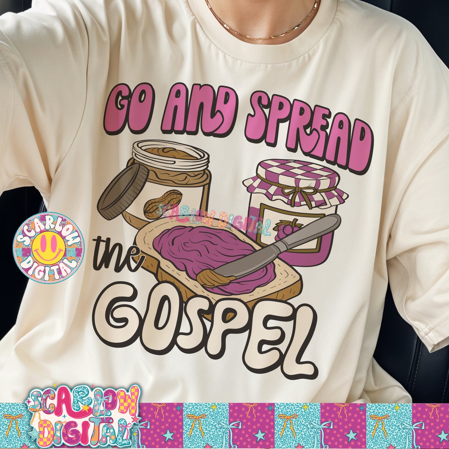 Spread the Gospel PNG Digital Design