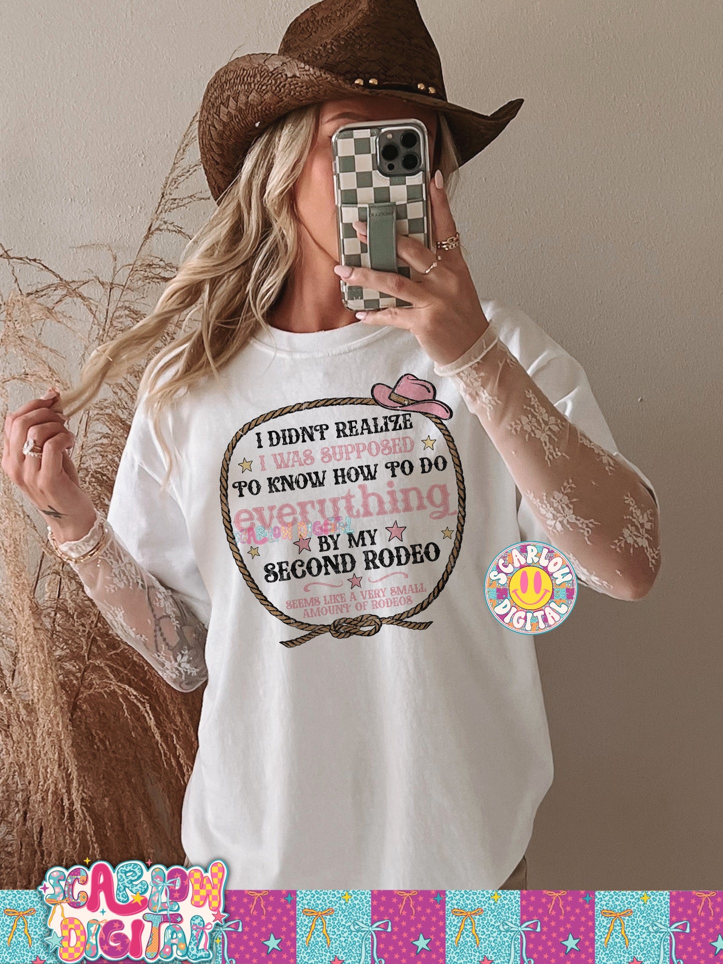 I Didn't Realize I Was Supposed to Know How to Do Everything By My Second Rodeo PNG Digital Design