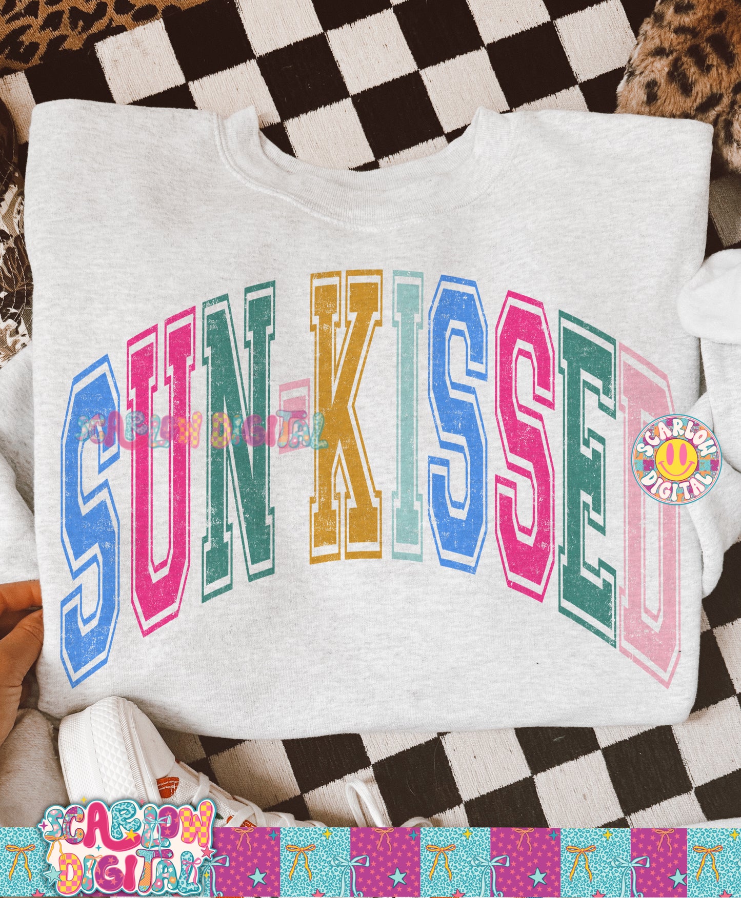 Sun-kissed PNG Digital Design