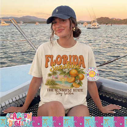 Florida Sunshine PNG Digital Design