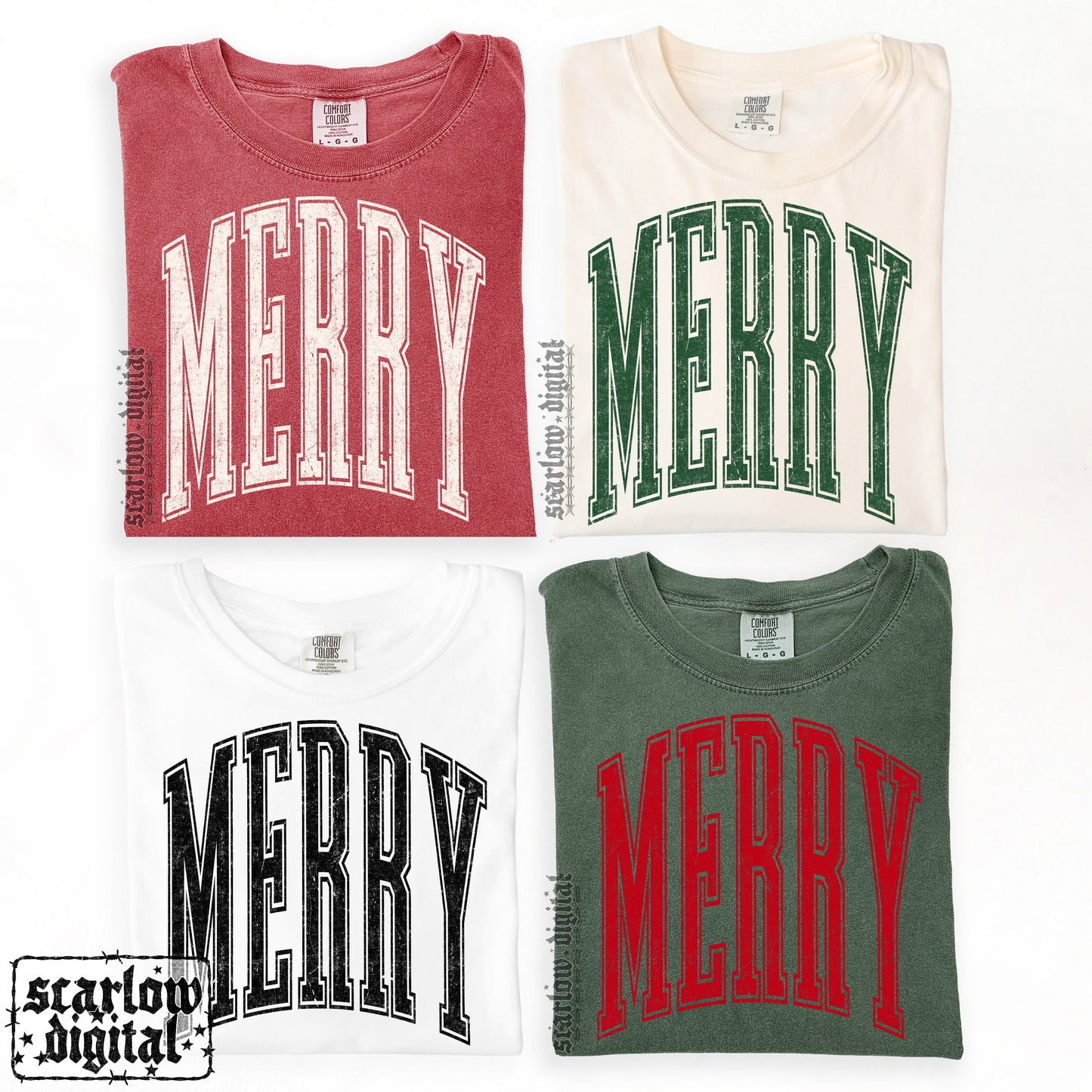 Merry PNG Digital Design