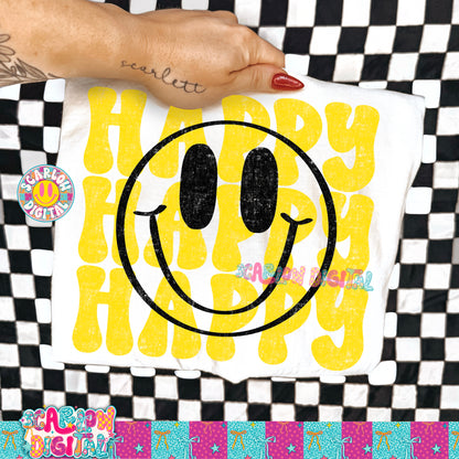 Happy PNG Digital Design