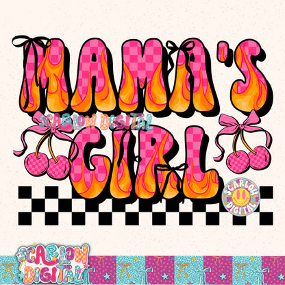 Mama's Girl PNG Digital Design