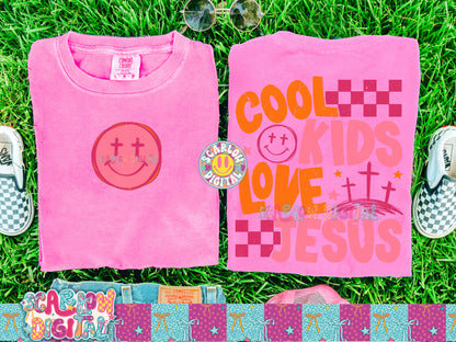 Cool Kids Love Jesus (Girl Version) PNG Digital Design