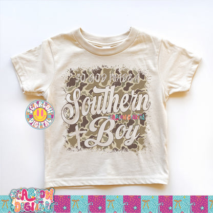 So God Made a Southern Boy PNG Digital Design