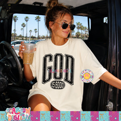 God is Good PNG Digital Design