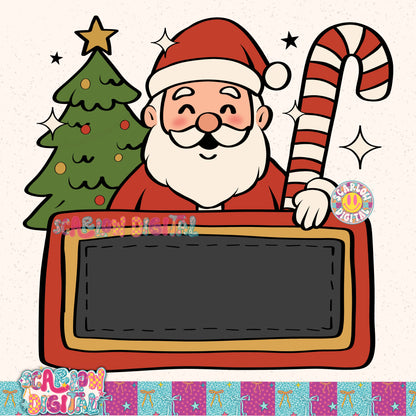 Add Your Own Name Christmas PNG Digital Design