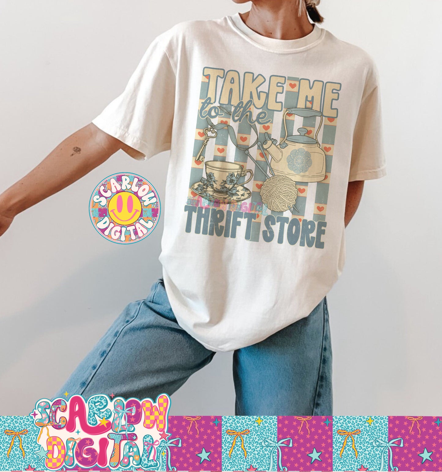 Take Me To the Thrift Store PNG Digital Design