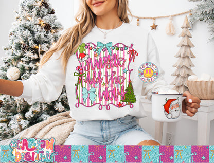 Jingle All the Way PNG Digital Design