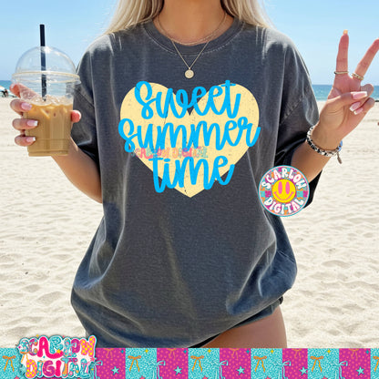 Sweet Summer Time PNG Digital Design