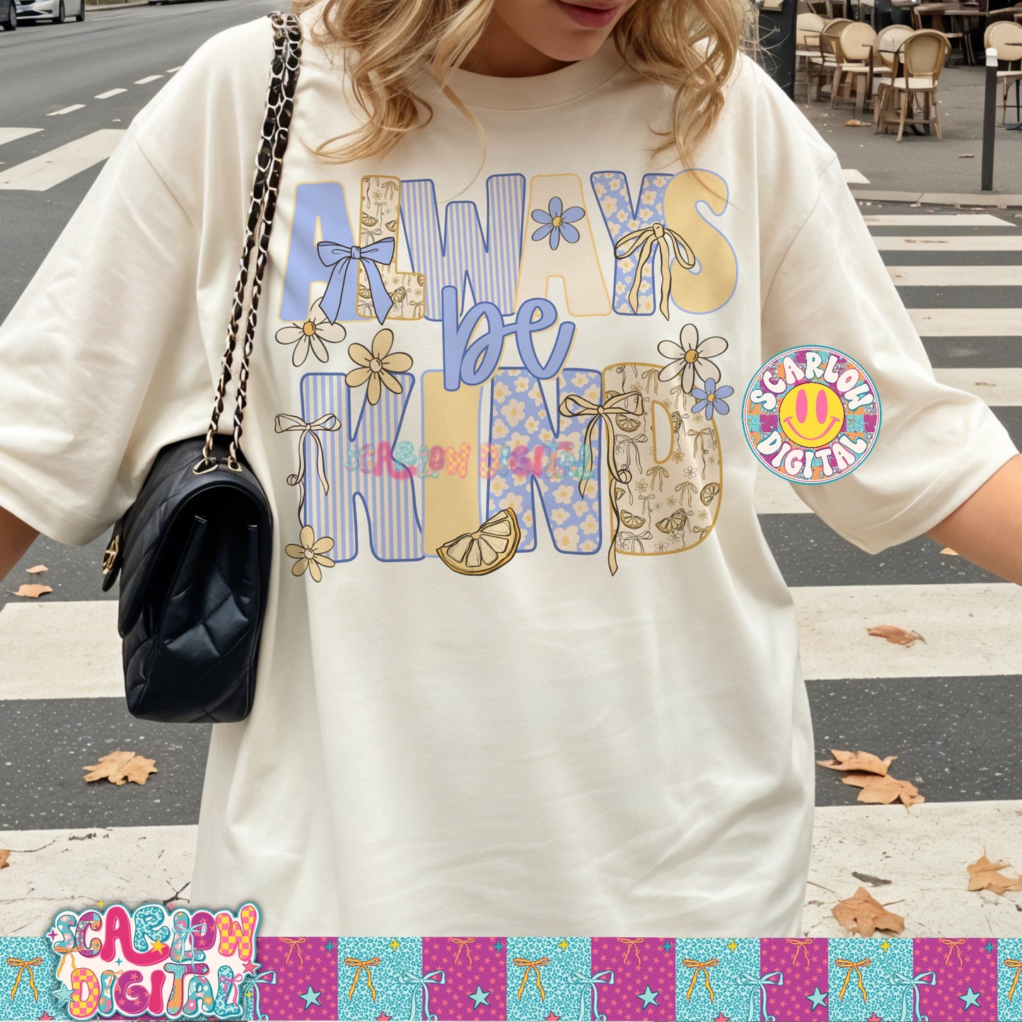 Always Be Kind PNG Digital Design