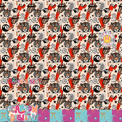 Yallternative Seamless Pattern Digital Design