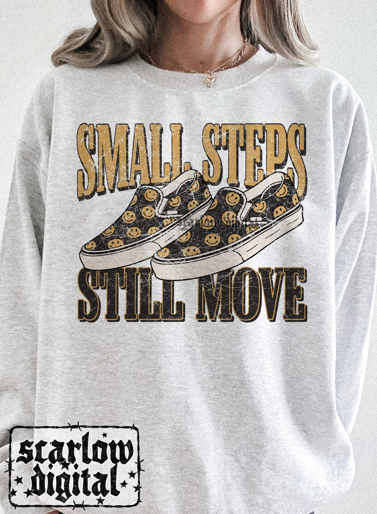 Small Steps Still Move PNG Digital Design