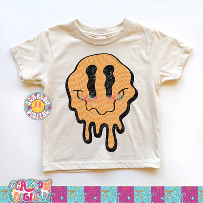 Trippy Face PNG Digital Design