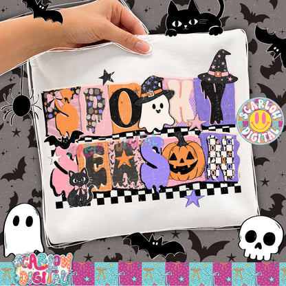 Spooky Season PNG Digital Design