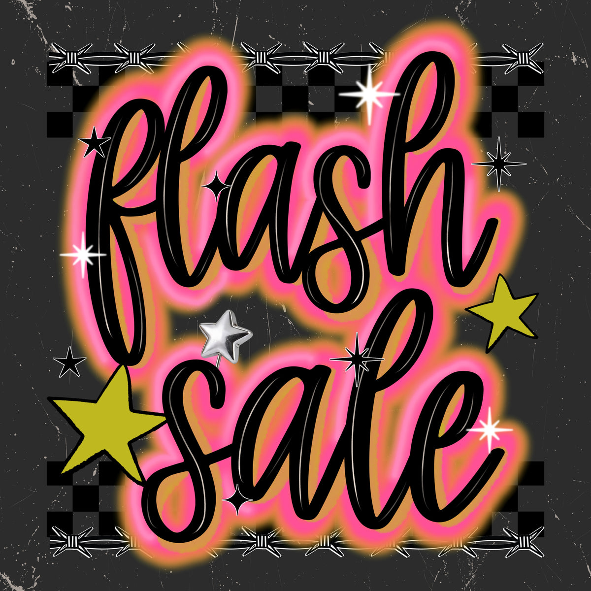 Social Media Marketing Post - Flash Sale PNG and JPEG