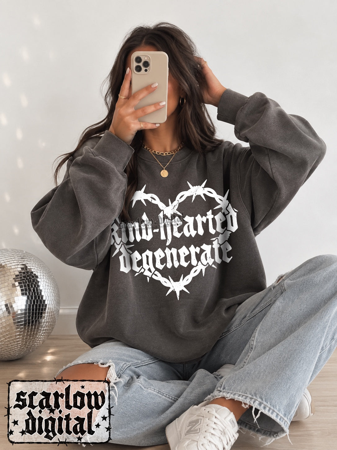 Kind-Hearted Degenerate PNG Digital Design