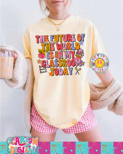 The Future of the World PNG Digital Design
