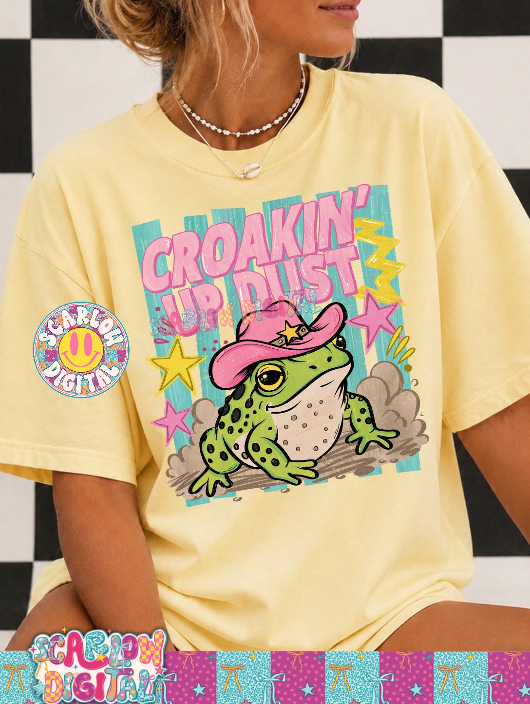 Croakin' Up Dust PNG Digital Design