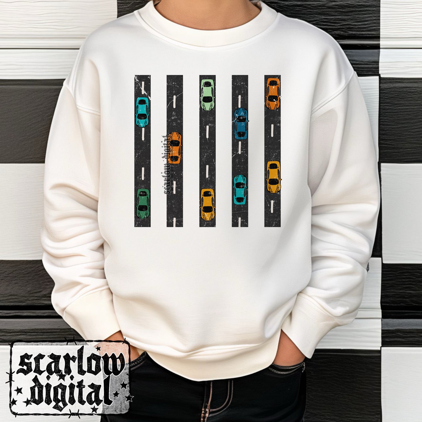 Race Cars PNG Digital Design