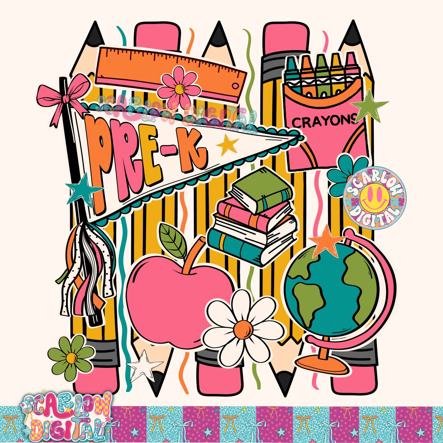 Pre-K PNG Digital Design