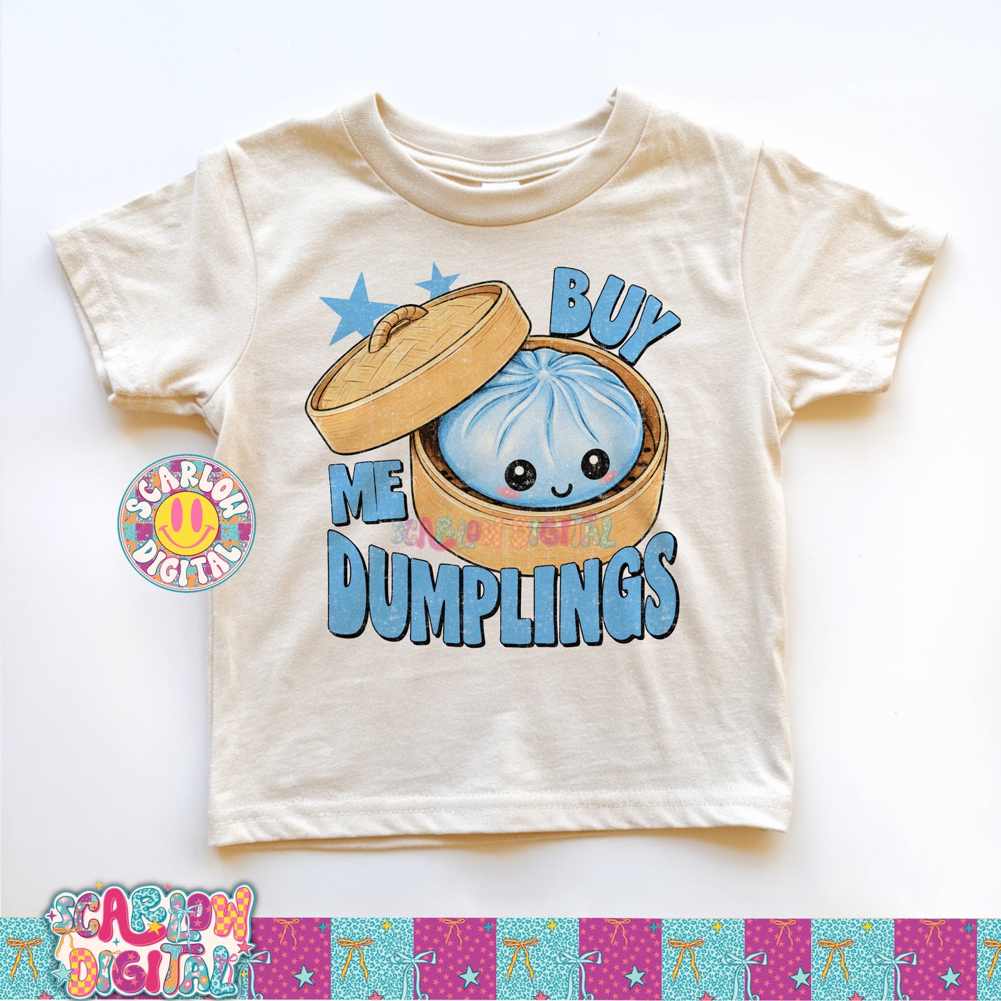 Exclusive - Only Available 6/30: Buy Me Dumplings PNG Digital Design