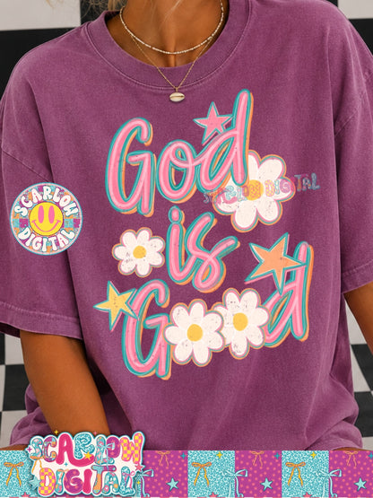 God is Good PNG Digital Design