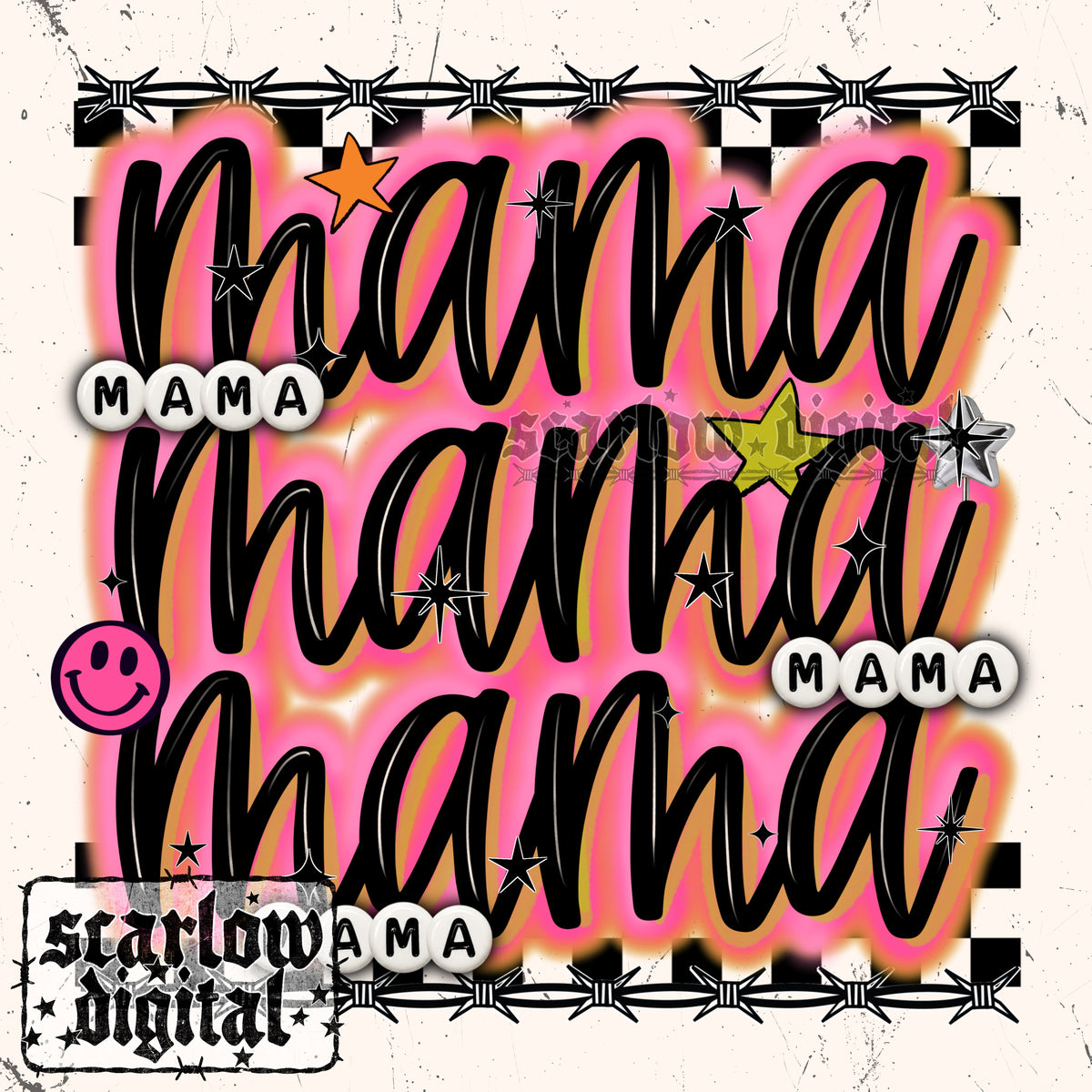Mama PNG Digital Design