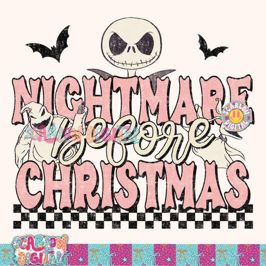 TODAY ONLY: Nightmare Before Christmas PNG Digital Design