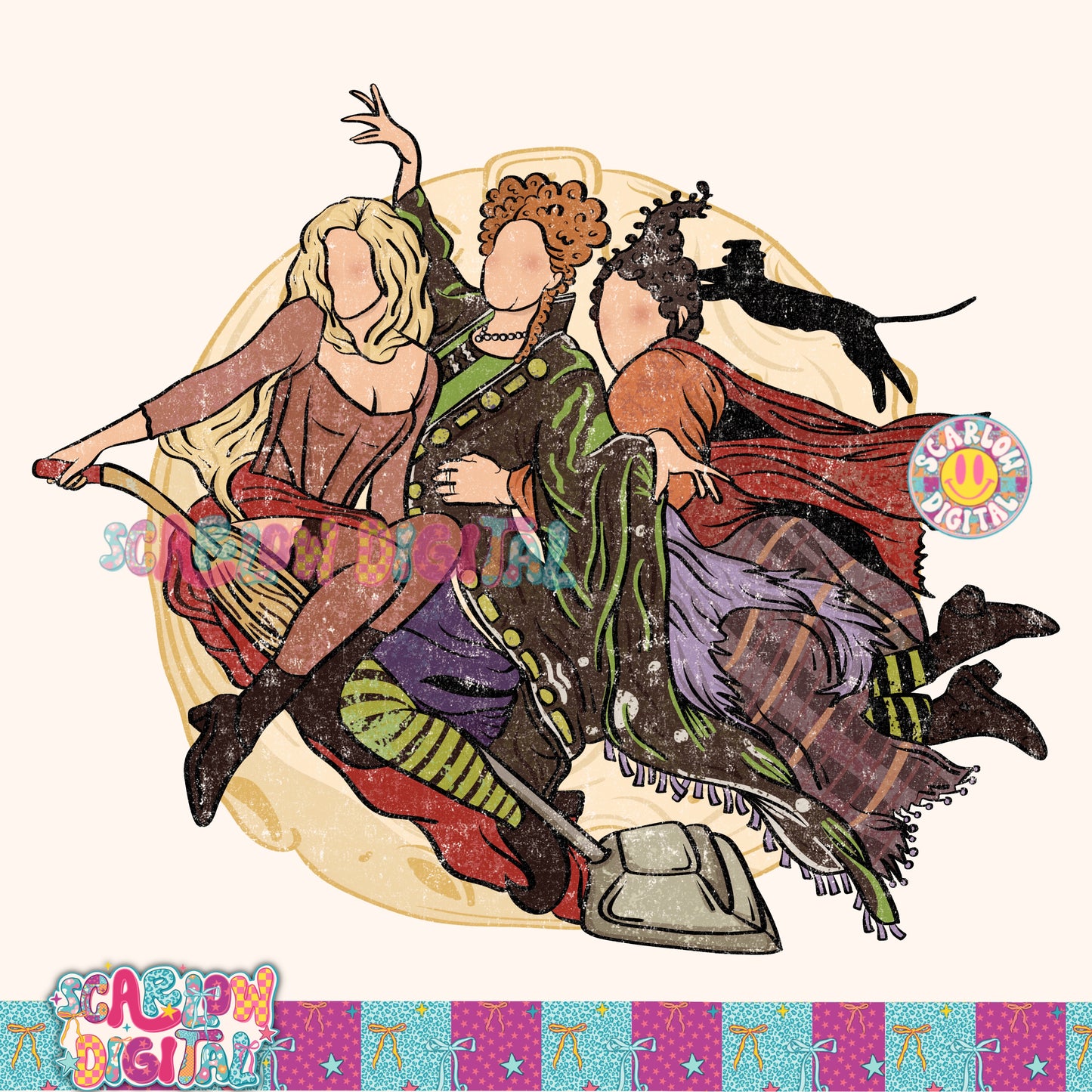 TODAY ONLY: Sanderson Sisters PNG Digital Design