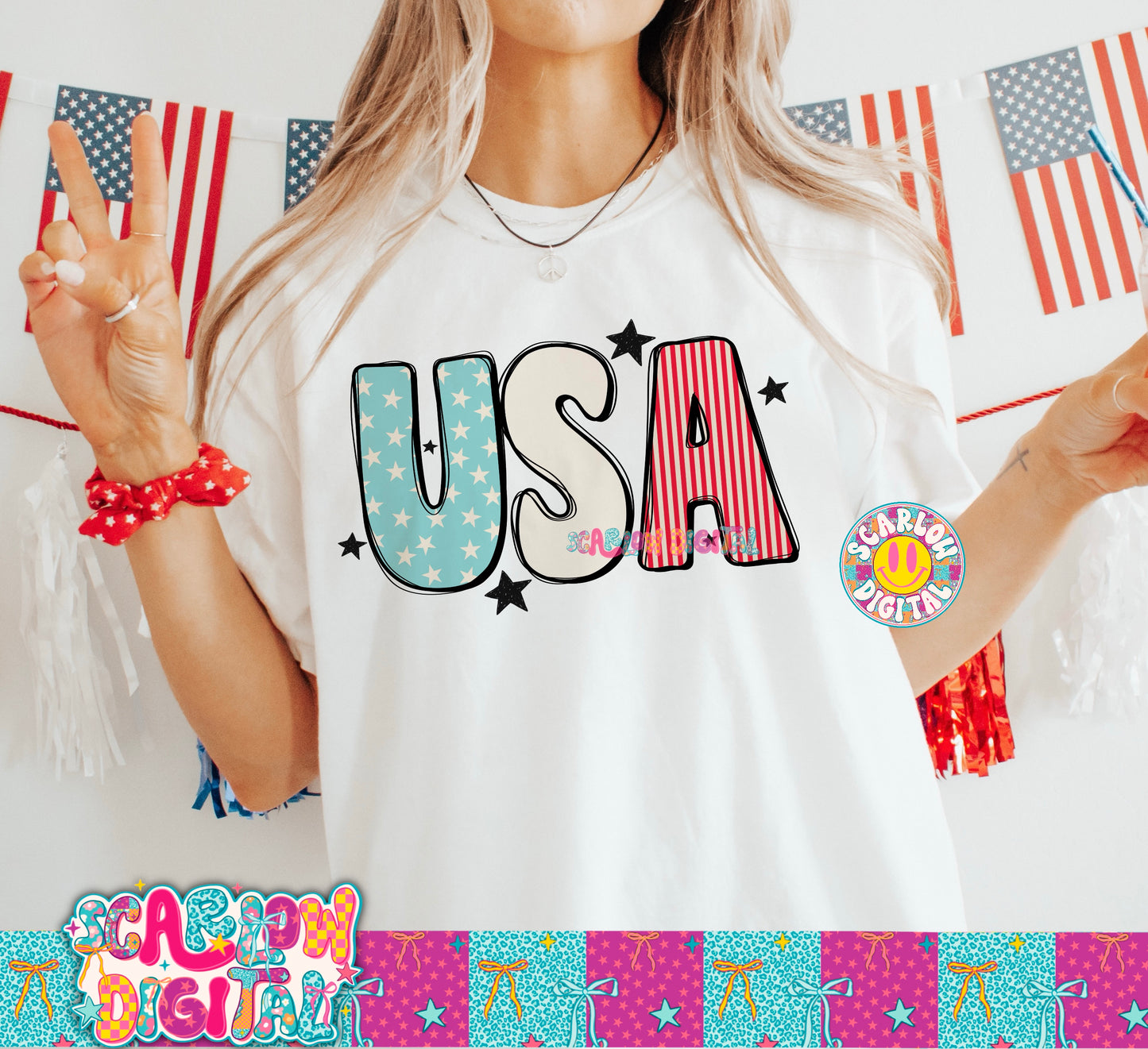 USA PNG Digital Design