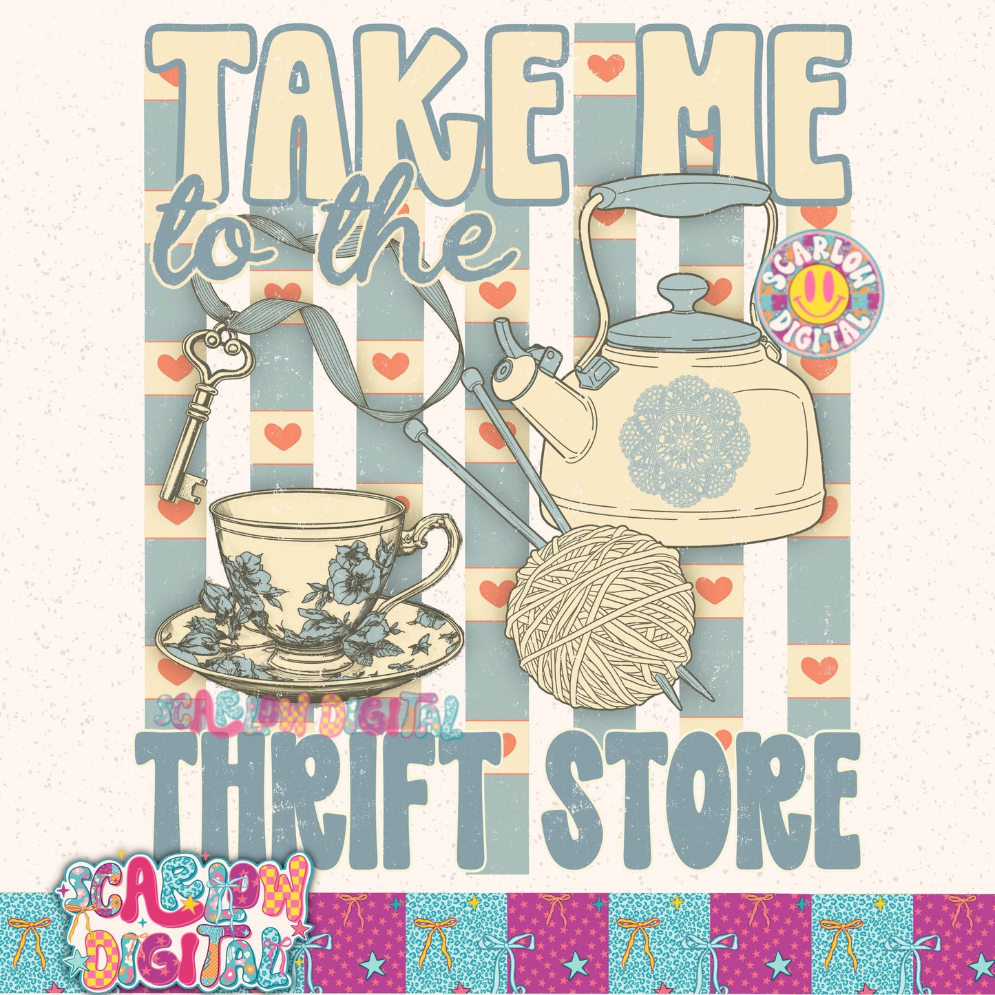 Take Me To the Thrift Store PNG Digital Design
