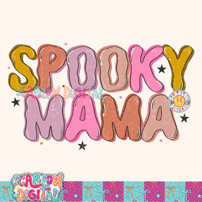 Spooky Mama PNG Digital Design