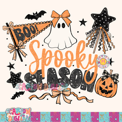 Spooky Season PNG Digital Design