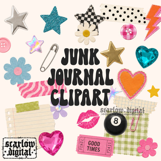 Junk Journal Clipart