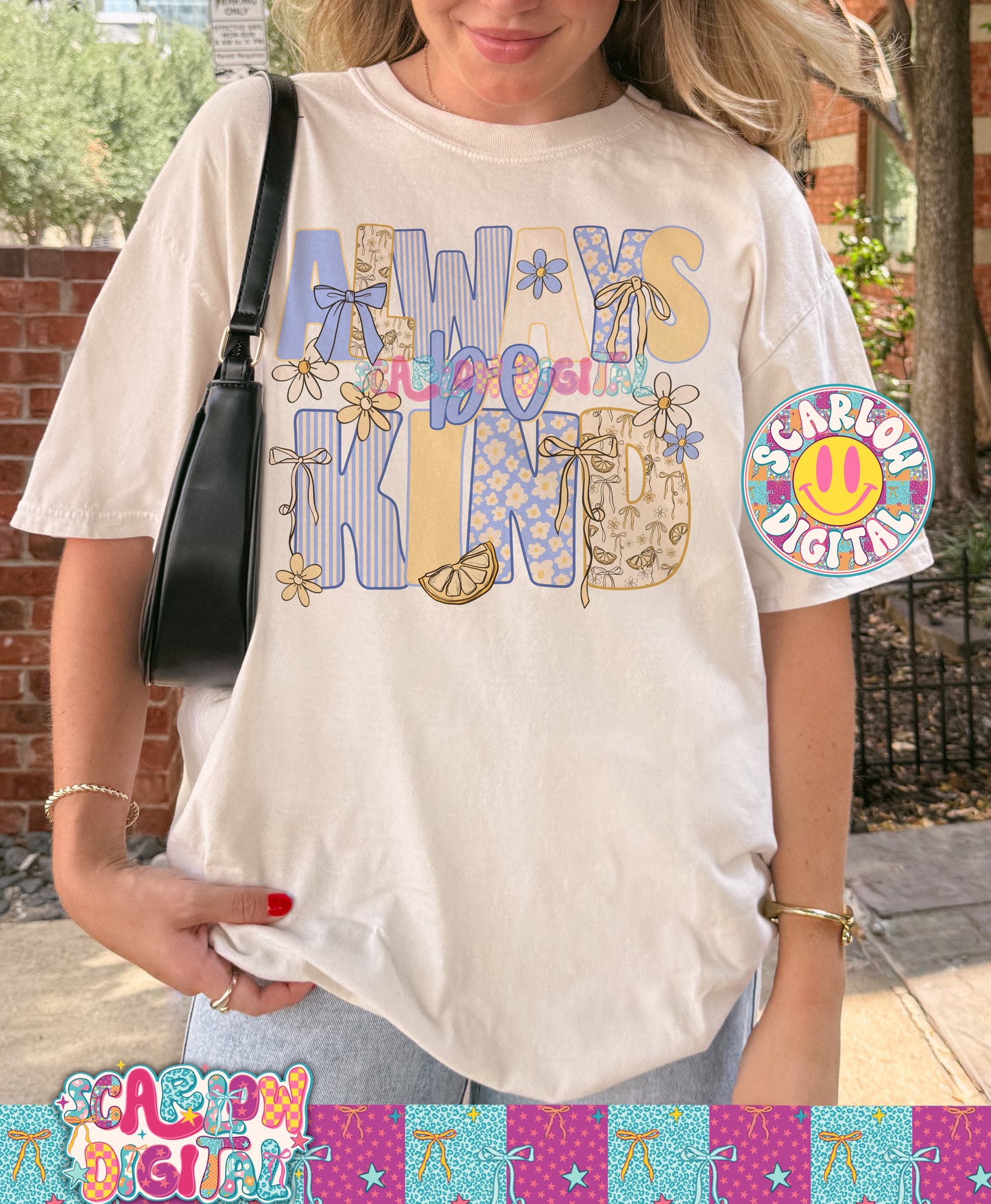 Always Be Kind PNG Digital Design