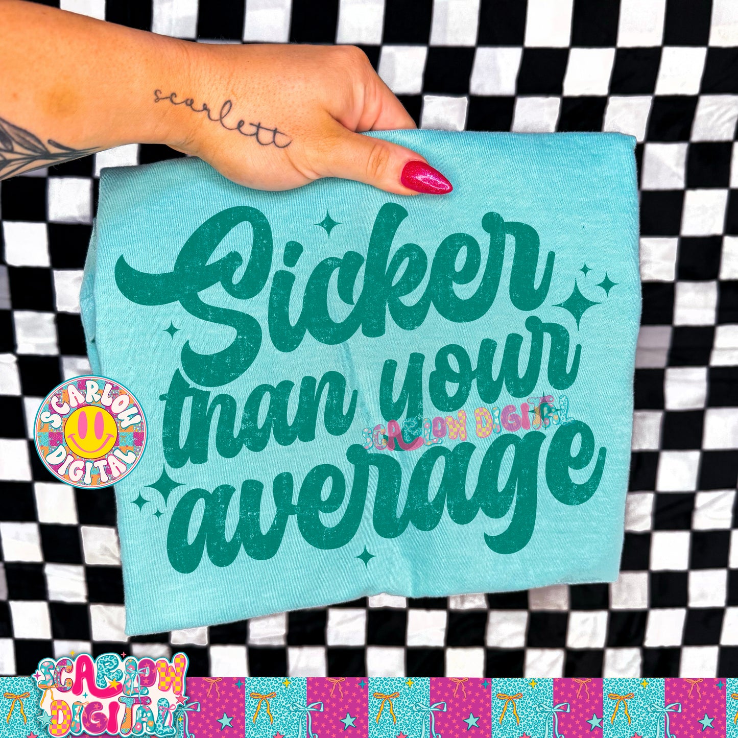 Sicker Than Your Average PNG Digital Design